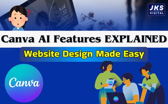 How to Use Canva AI’s Magic Studio for Easy Website and Landing Page Design