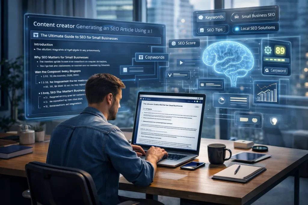 How to Write an SEO Article with AI 2026? Beginner to Pro Step by Step Guide