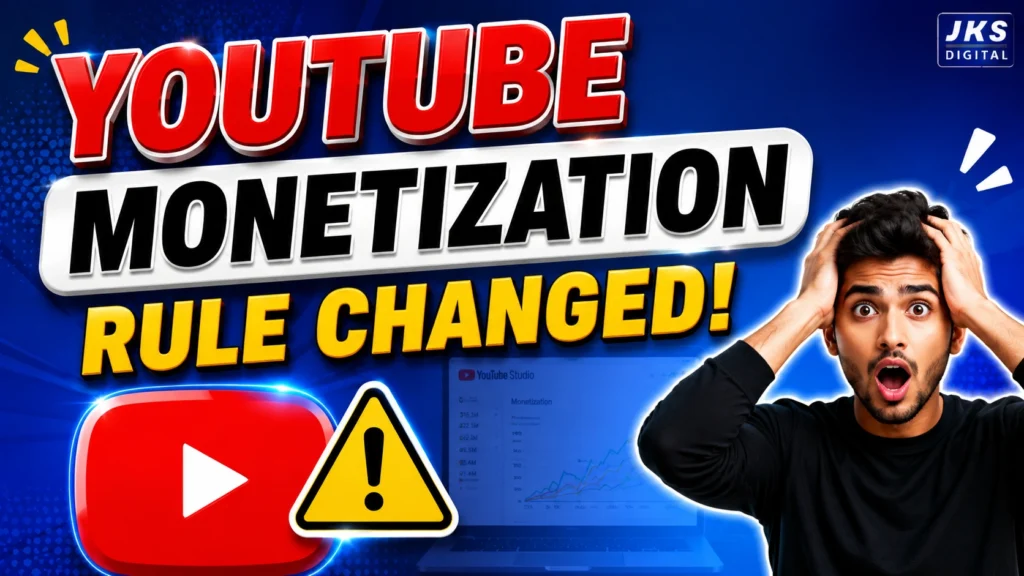 YouTube Monetization New Rule 2027: 8,000 Watch Hours Required
