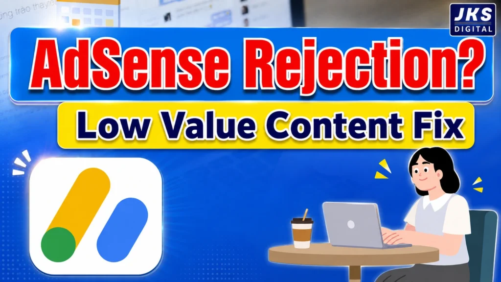 Google AdSense Low Value Content Error: Why You Got Rejected & How to Fix It