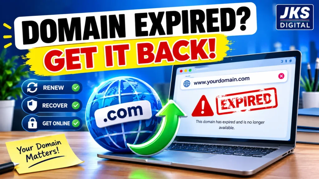 Domain Expired? How to Renew and Recover Your Domain