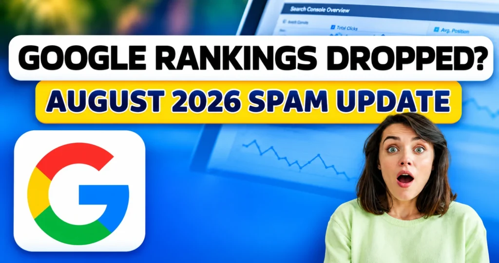 Google August 2026 Spam Update: Why Pages Lost Rankings & What to Do Now